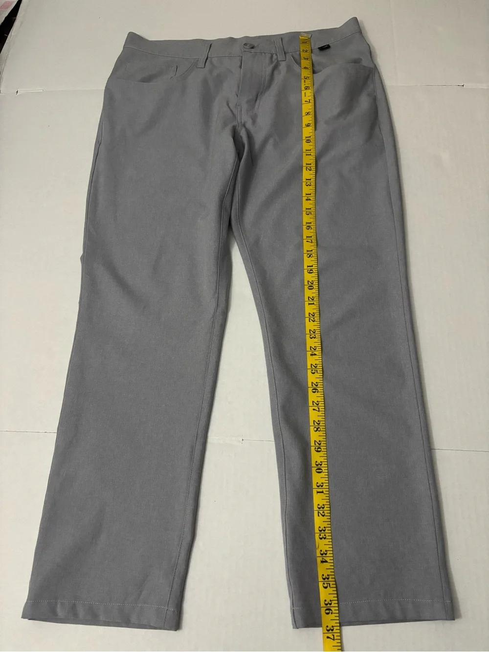 Travis Mathew 32x 28.5 Gray SLACKS Performance Golf Pants